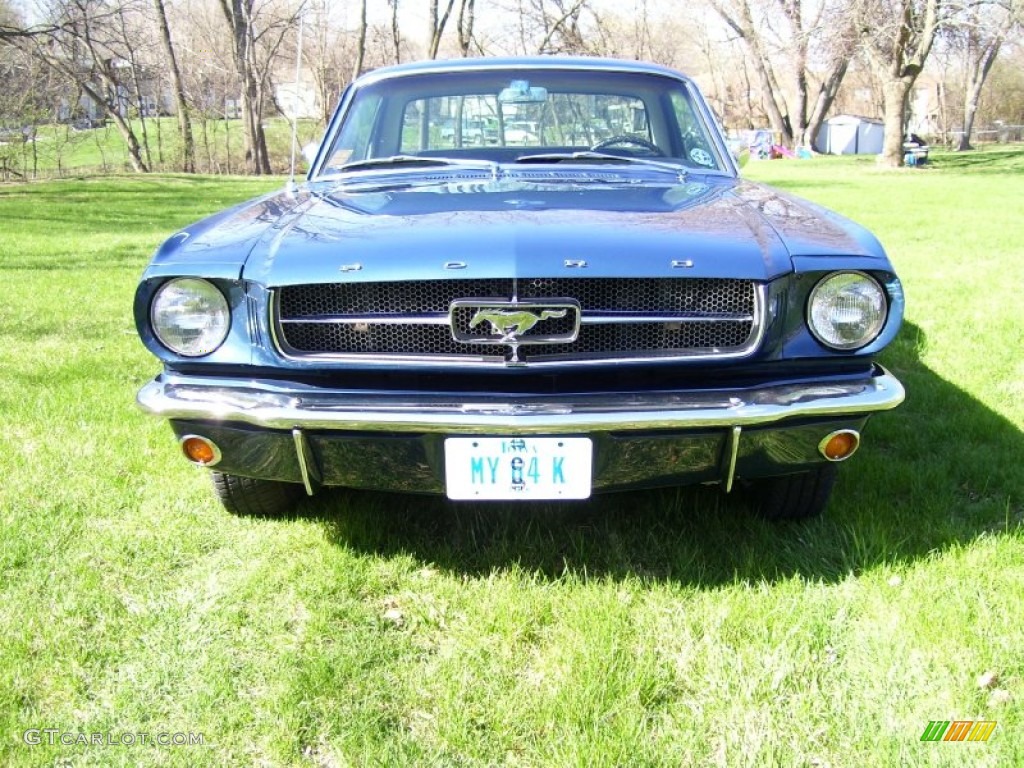 1964 Mustang Convertible - Guardsman Blue / Black photo #5