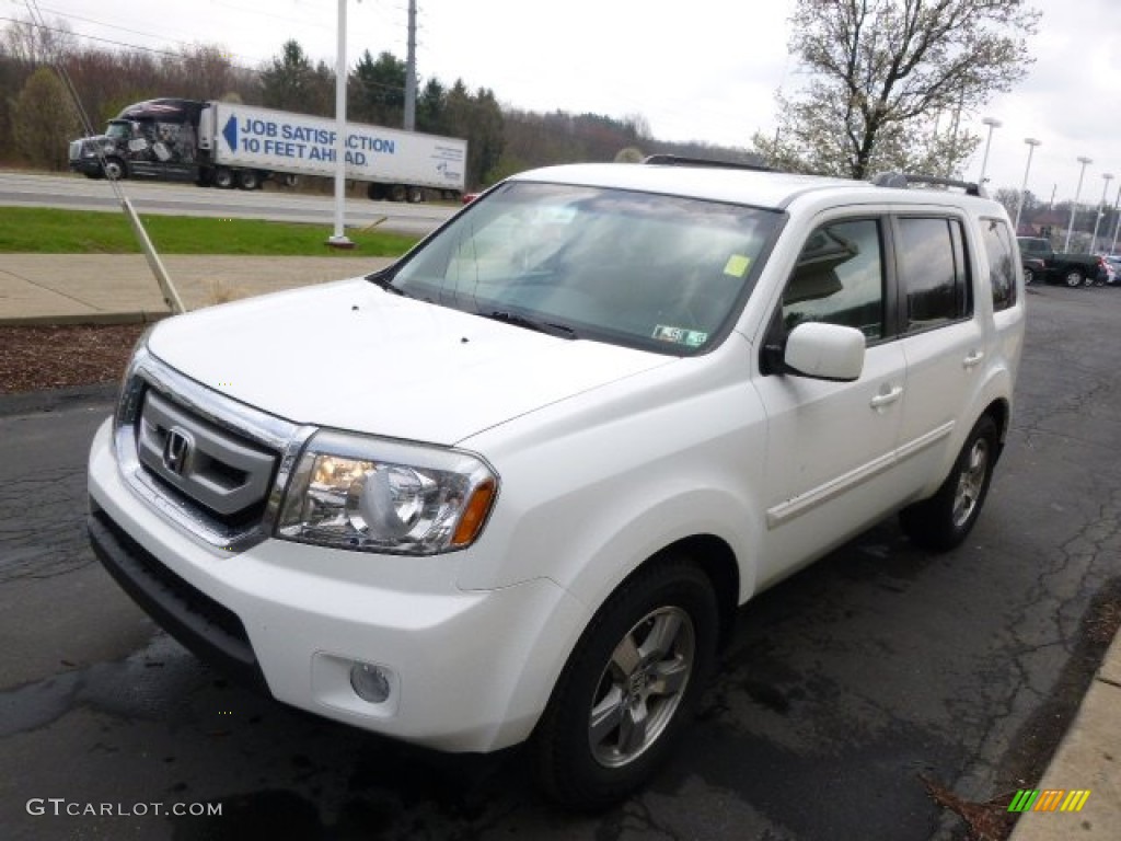 Taffeta White 2010 Honda Pilot EX 4WD Exterior Photo #92748889