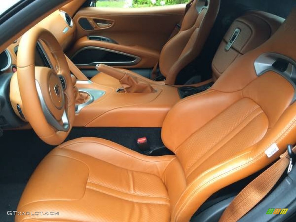 Caramel Interior 2014 Dodge SRT Viper GTS Coupe Photo #92749144