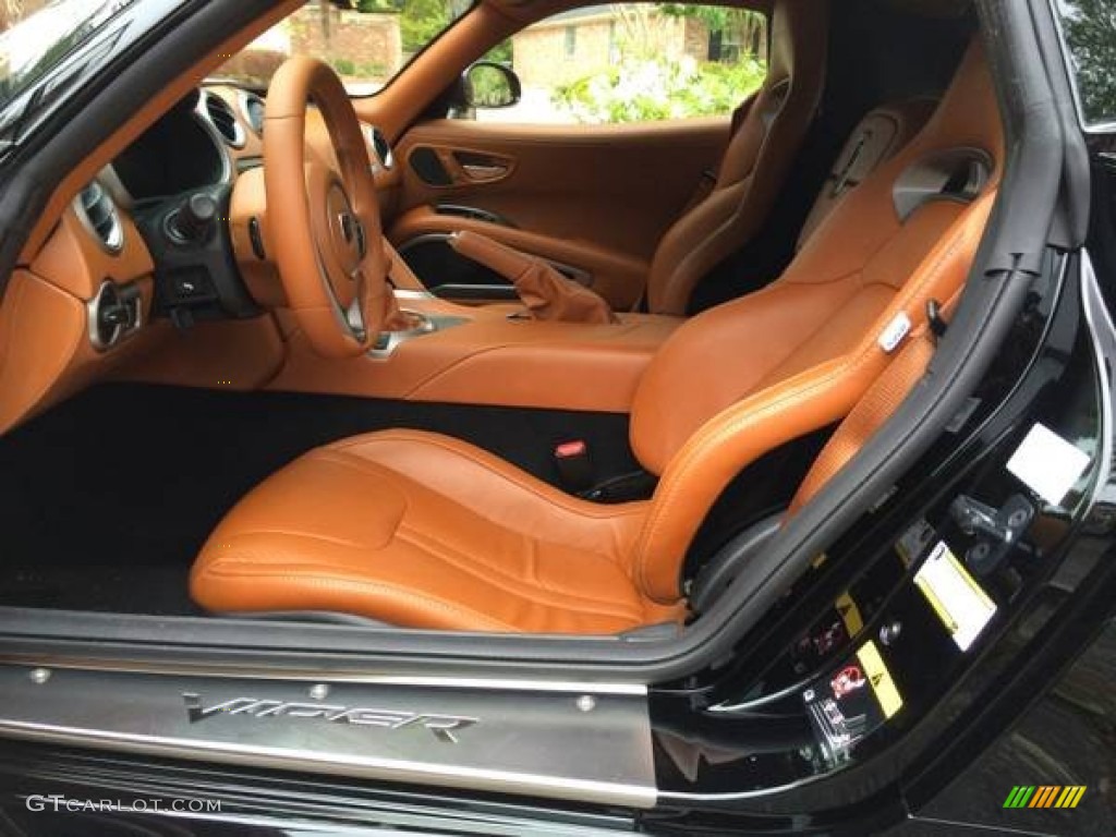 Caramel Interior 2014 Dodge SRT Viper GTS Coupe Photo #92749168