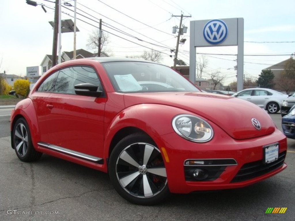 2013 Beetle Turbo Fender Edition - Tornado Red / Cheyenne Black Fender Edition photo #1