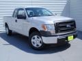 2014 Ingot Silver Ford F150 XL SuperCab  photo #2