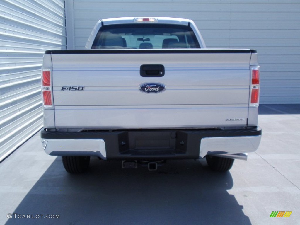 2014 F150 XL SuperCab - Ingot Silver / Steel Grey photo #5