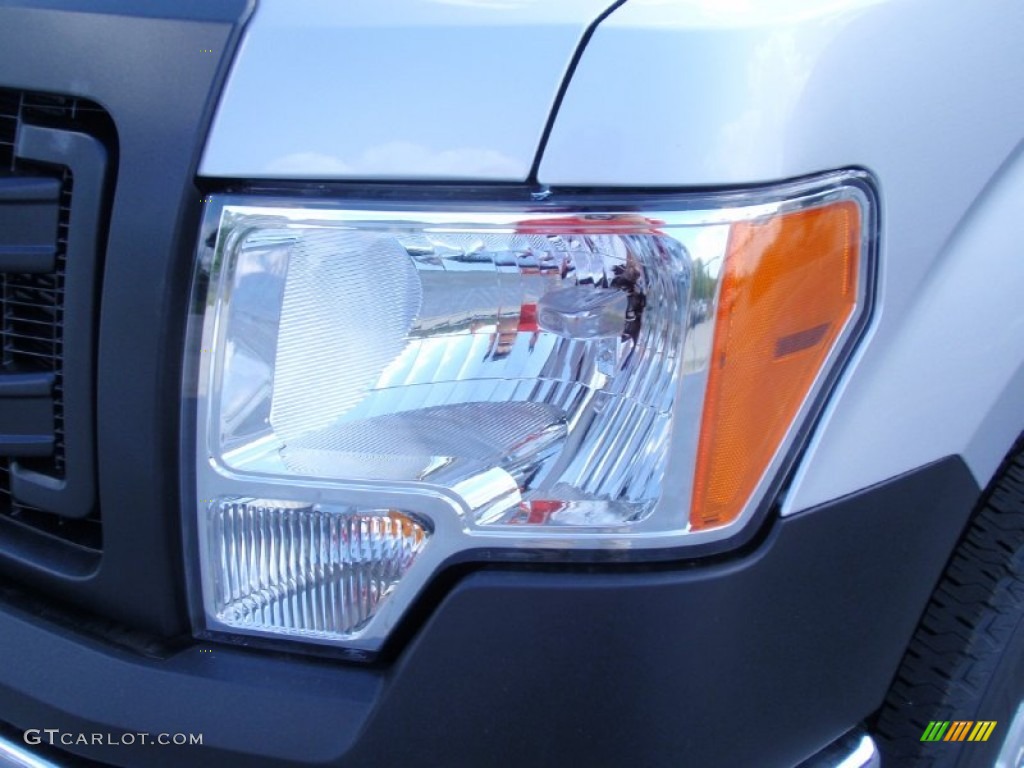 2014 F150 XL SuperCab - Ingot Silver / Steel Grey photo #9