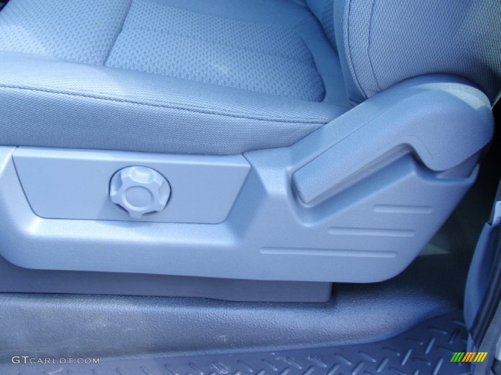 2014 F150 XL SuperCab - Ingot Silver / Steel Grey photo #27