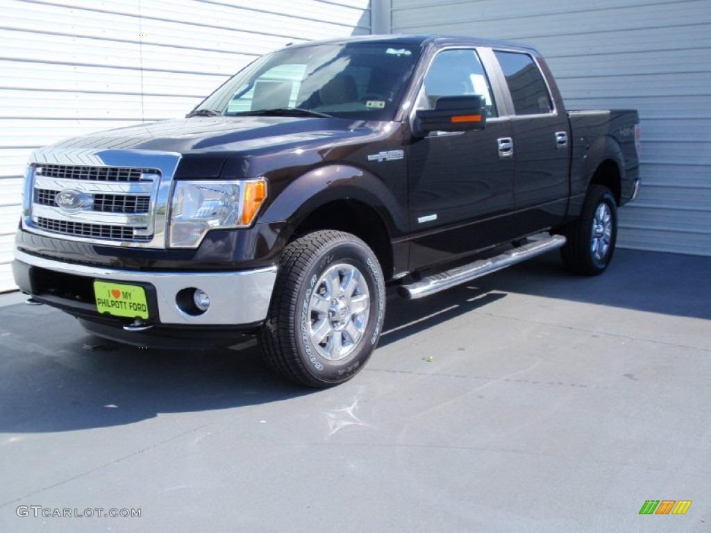 2014 F150 XLT SuperCrew 4x4 - Kodiak Brown / Pale Adobe photo #9