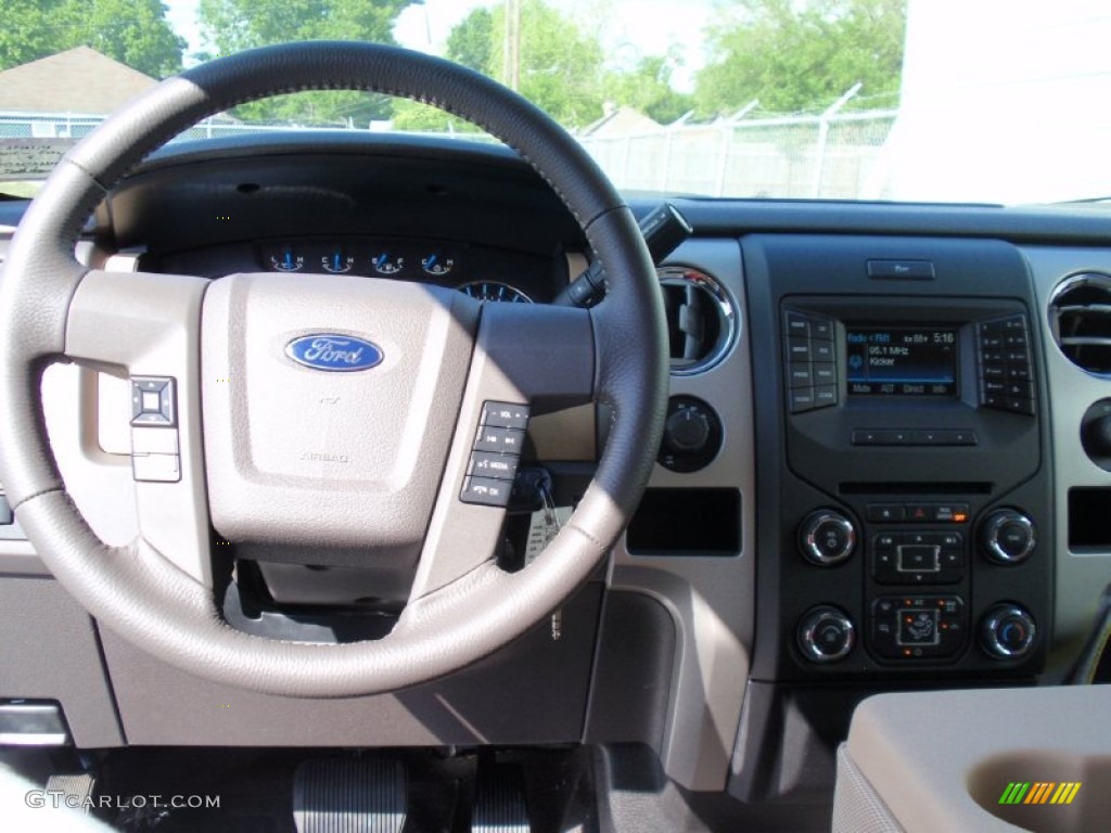 2014 F150 XLT SuperCrew 4x4 - Kodiak Brown / Pale Adobe photo #34