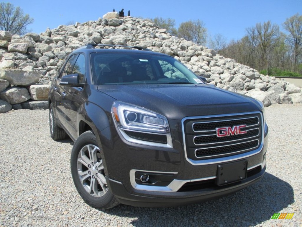 2014 Acadia SLT AWD - Iridium Metallic / Ebony photo #1