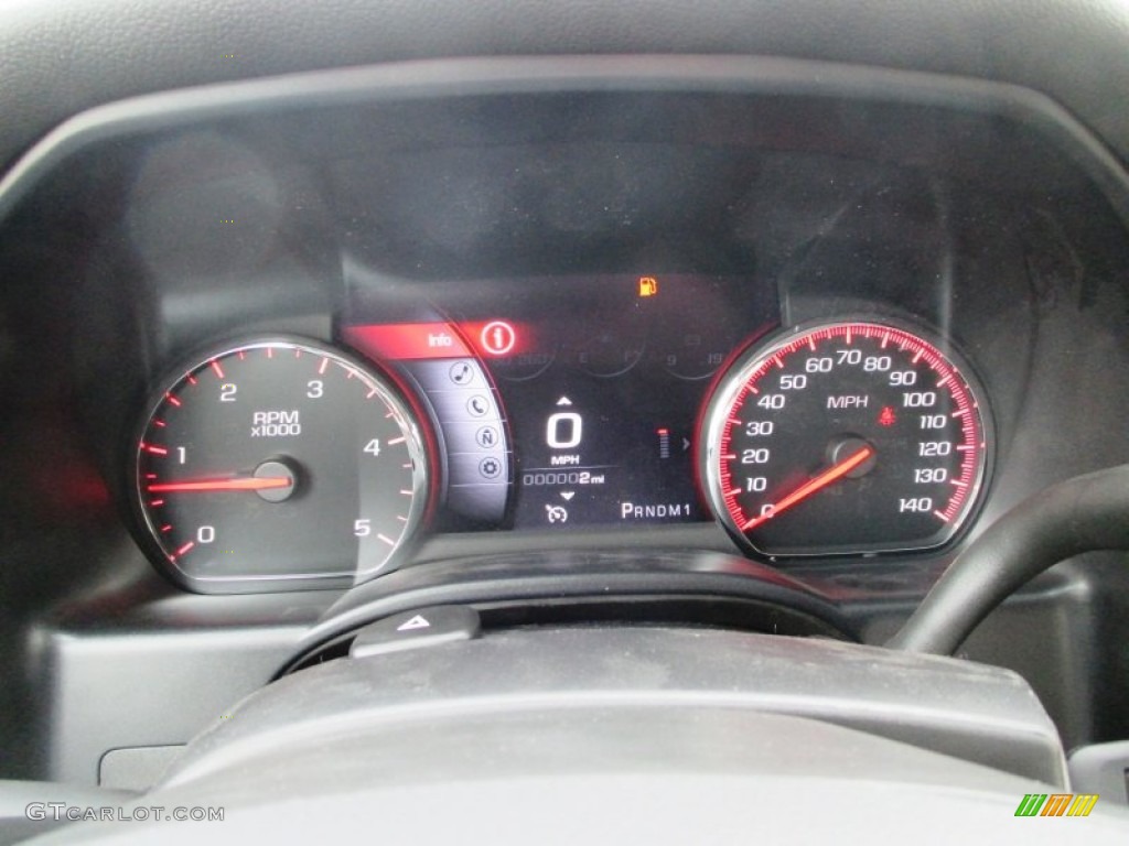 2015 GMC Sierra 3500HD Denali Crew Cab 4x4 Dual Rear Wheel Gauges Photo #92753278