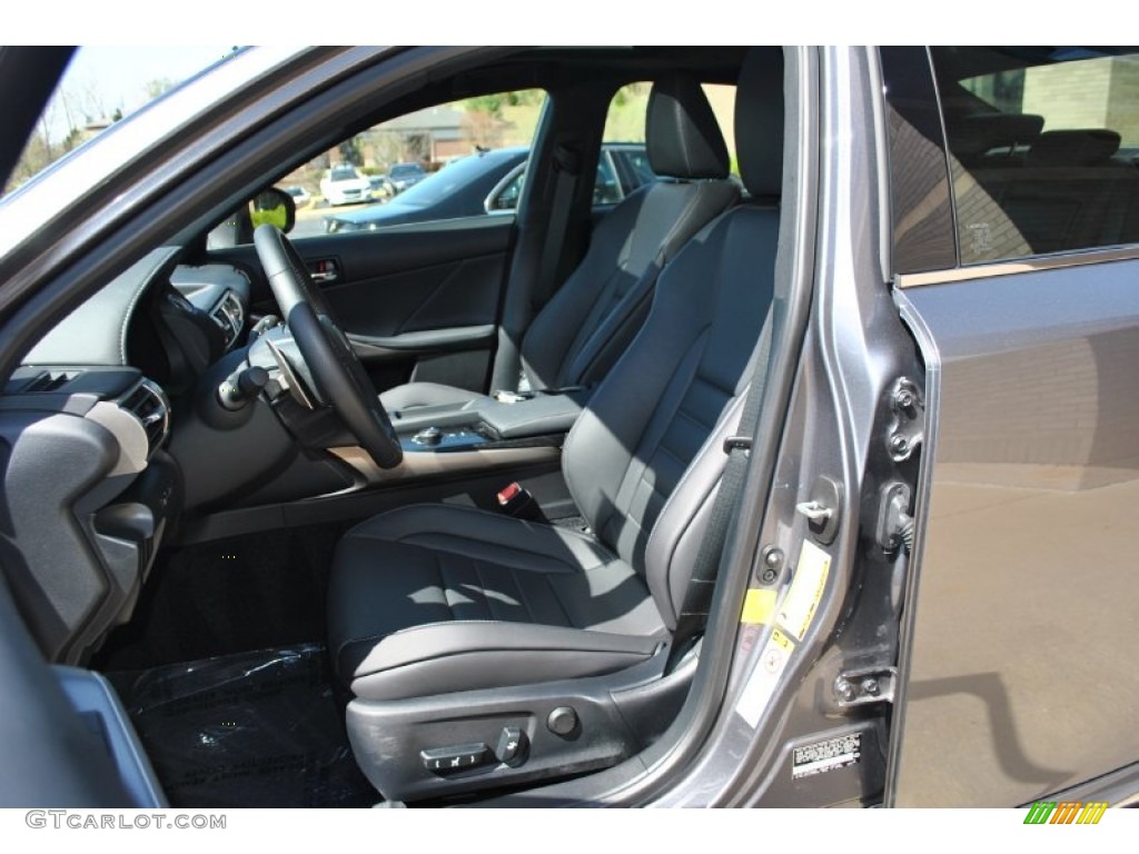 2014 Lexus IS 250 F Sport Front Seat Photo #92754238