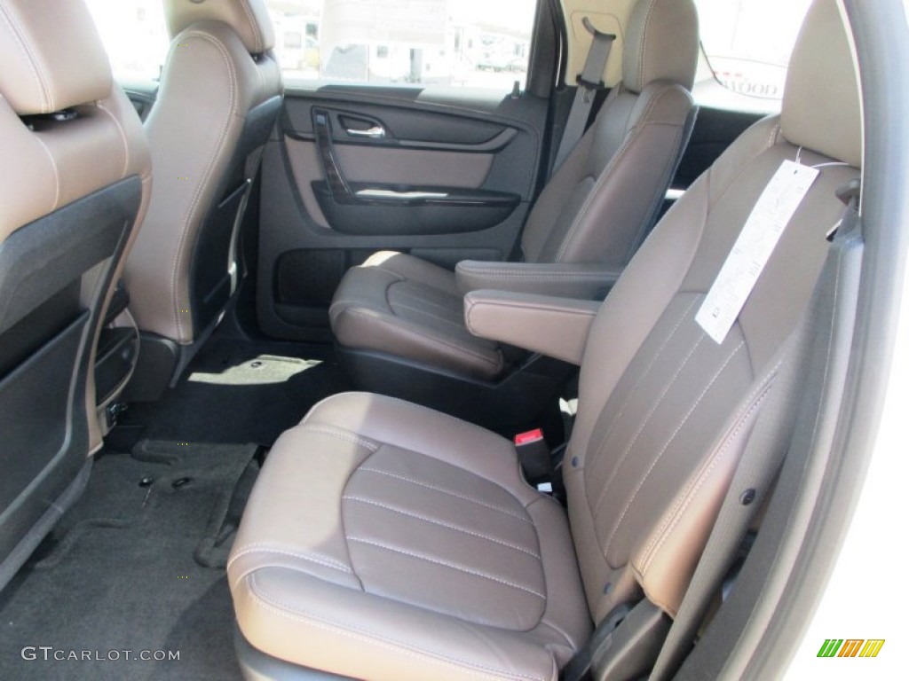 2014 GMC Acadia SLT AWD Rear Seat Photo #92754442