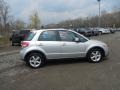 2008 Quicksilver Metallic Suzuki SX4 Crossover AWD  photo #8