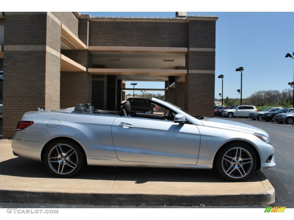 2014 E 350 Cabriolet - Iridium Silver Metallic / Black photo #2