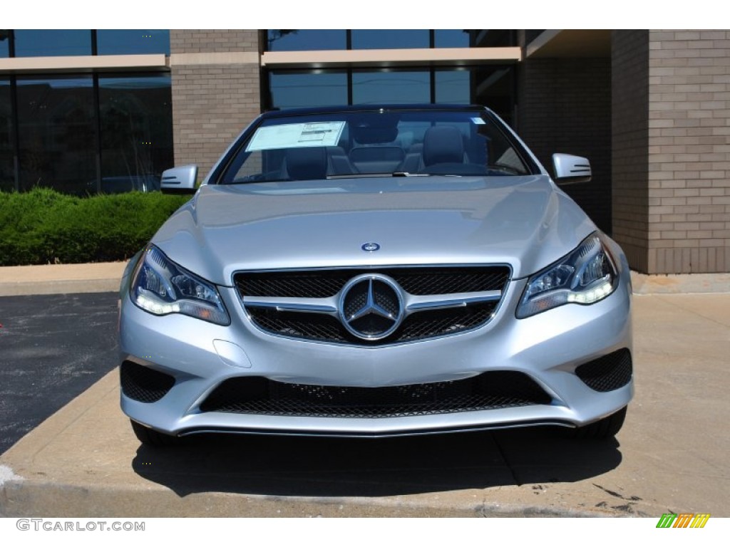 2014 E 350 Cabriolet - Iridium Silver Metallic / Black photo #6