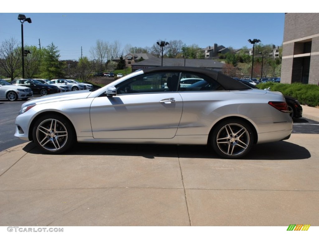 2014 E 350 Cabriolet - Iridium Silver Metallic / Black photo #7