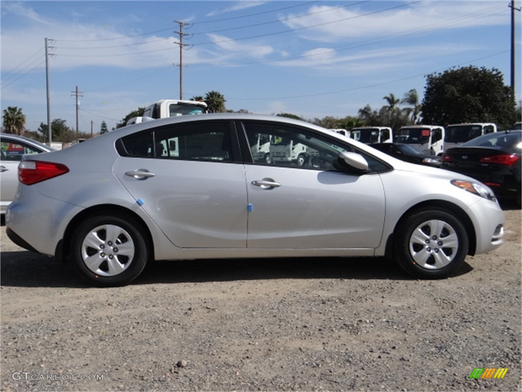 Bright Silver 2014 Kia Forte LX Exterior Photo #92755831