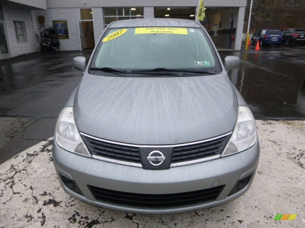 2007 Versa S - Magnetic Grey Metallic / Charcoal photo #8