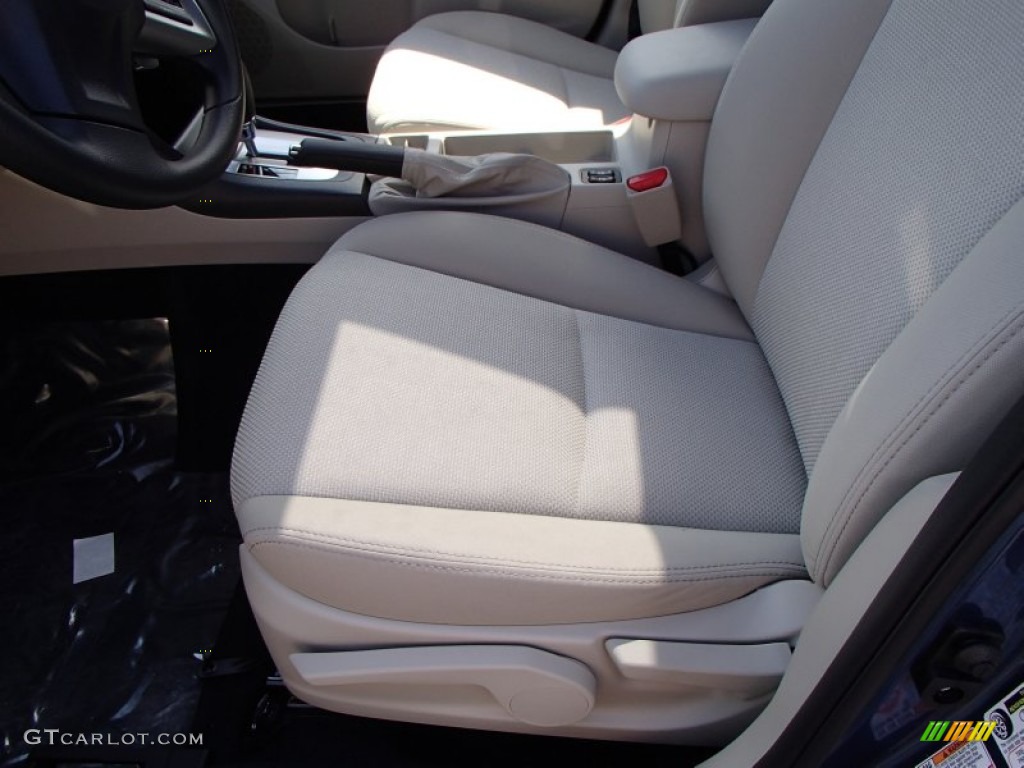 2014 XV Crosstrek 2.0i Premium - Quartz Blue Pearl / Ivory photo #3