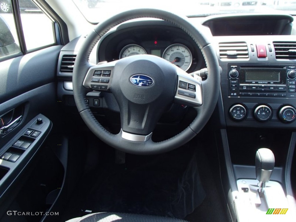 2014 Impreza 2.0i Sport Premium 5 Door - Quartz Blue Pearl / Black photo #6