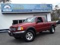 Toreador Red Metallic 2002 Ford Ranger XLT SuperCab 4x4