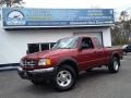 2002 Toreador Red Metallic Ford Ranger XLT SuperCab 4x4  photo #1