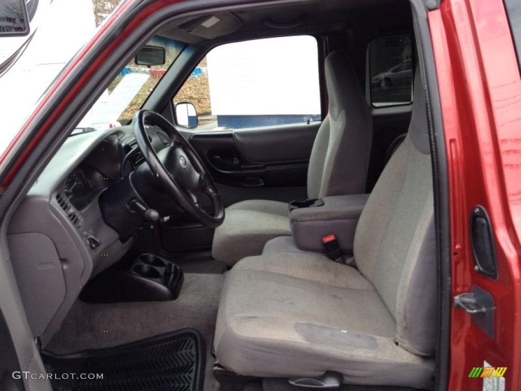 2002 Ranger XLT SuperCab 4x4 - Toreador Red Metallic / Dark Graphite photo #23