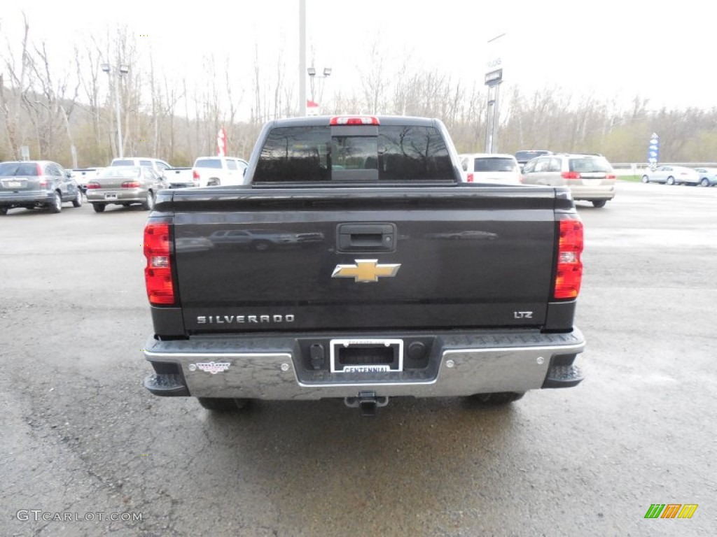 2014 Silverado 1500 LTZ Double Cab 4x4 - Tungsten Metallic / Jet Black photo #5