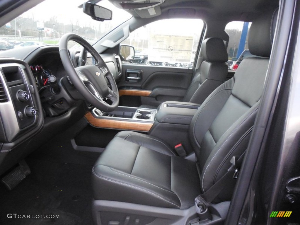 2014 Silverado 1500 LTZ Double Cab 4x4 - Tungsten Metallic / Jet Black photo #14