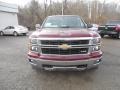 2014 Deep Ruby Metallic Chevrolet Silverado 1500 LT Crew Cab 4x4  photo #11