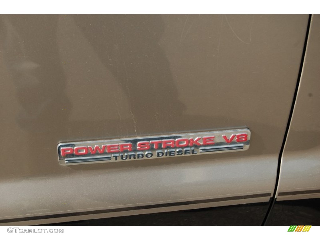 2004 F350 Super Duty Lariat Crew Cab 4x4 Dually - Arizona Beige Metallic / Medium Parchment photo #27