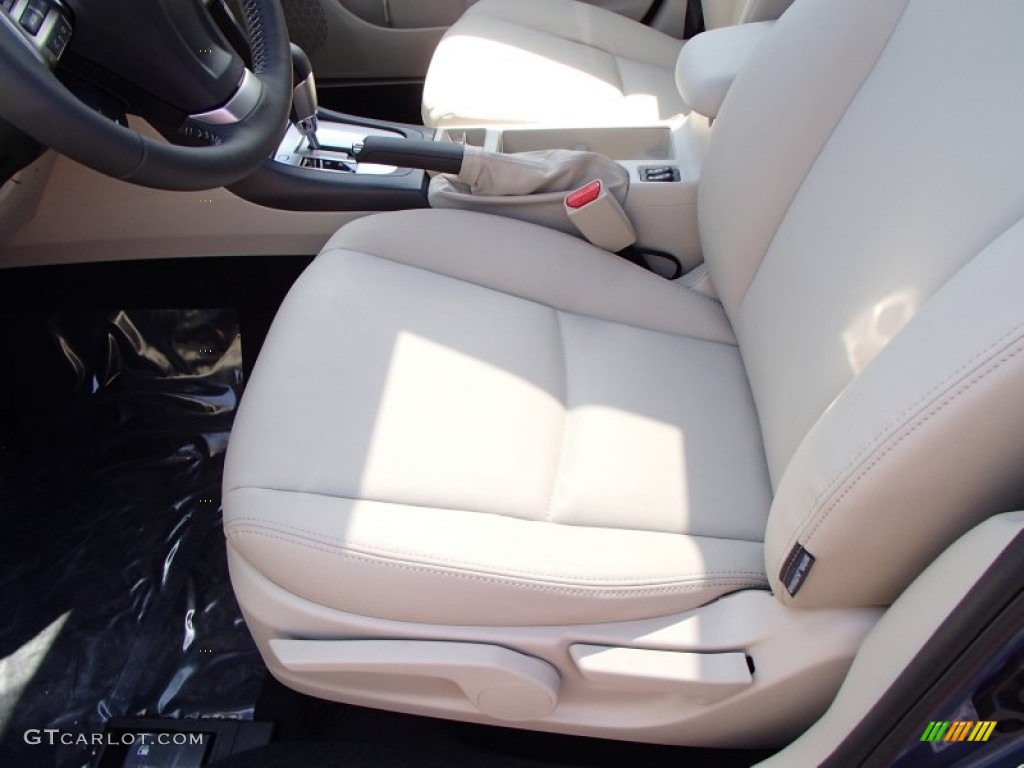 2014 XV Crosstrek Hybrid Touring - Quartz Blue Pearl / Ivory photo #3