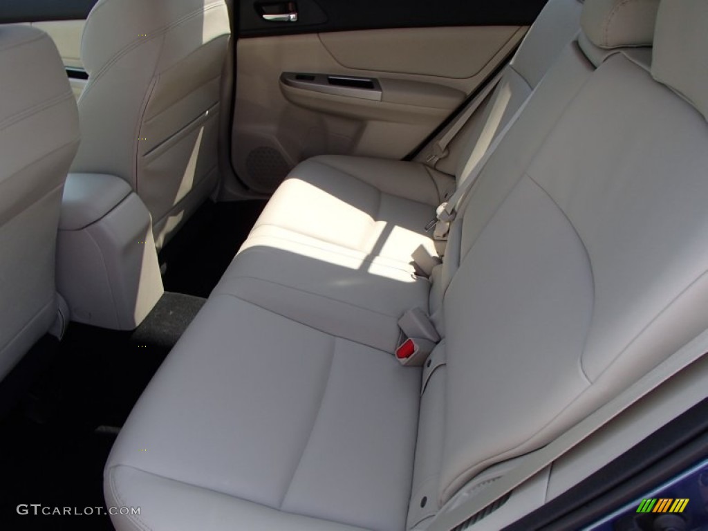 2014 XV Crosstrek Hybrid Touring - Quartz Blue Pearl / Ivory photo #4