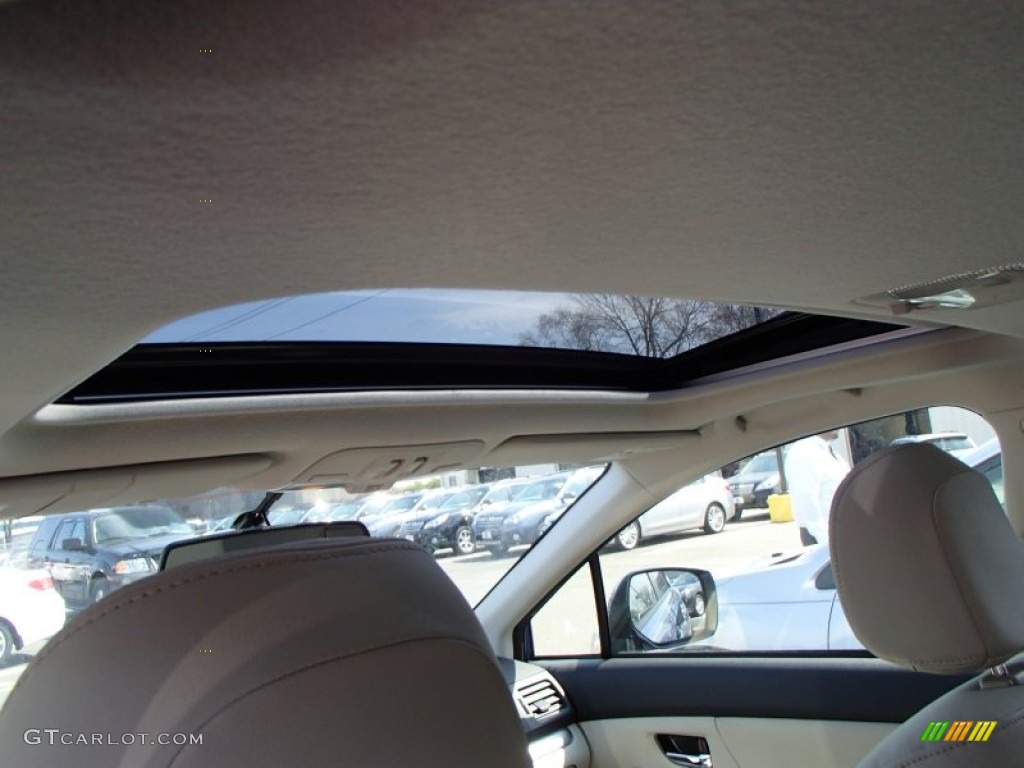 2014 XV Crosstrek Hybrid Touring - Quartz Blue Pearl / Ivory photo #5