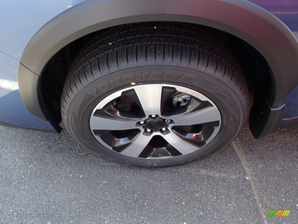 2014 XV Crosstrek Hybrid Touring - Quartz Blue Pearl / Ivory photo #12