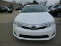 2013 Super White Toyota Camry XLE  photo #2