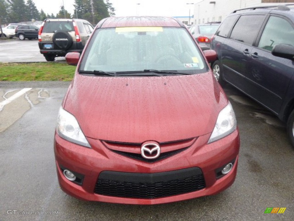 2008 MAZDA5 Grand Touring - Copper Red / Sand photo #2