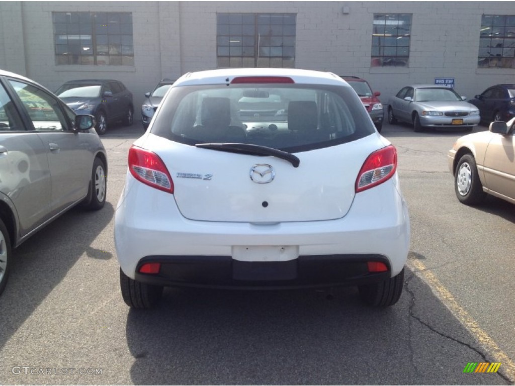 2011 MAZDA2 Sport - Crystal White Pearl / Black photo #4