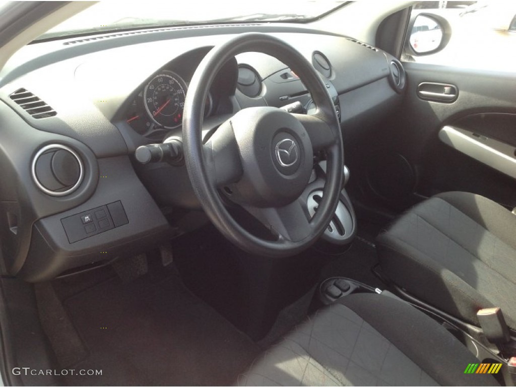 2011 MAZDA2 Sport - Crystal White Pearl / Black photo #5