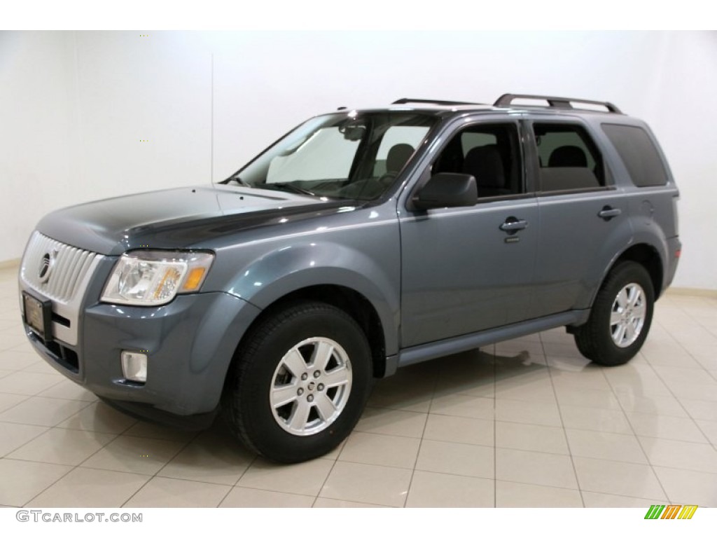 2010 Mariner V6 4WD - Steel Blue Metallic / Black photo #3