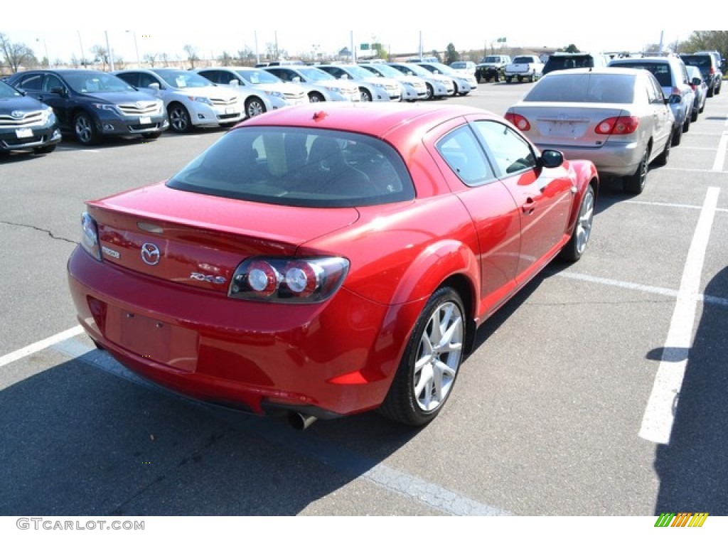 2009 RX-8 Grand Touring - Velocity Red Mica / Black photo #2