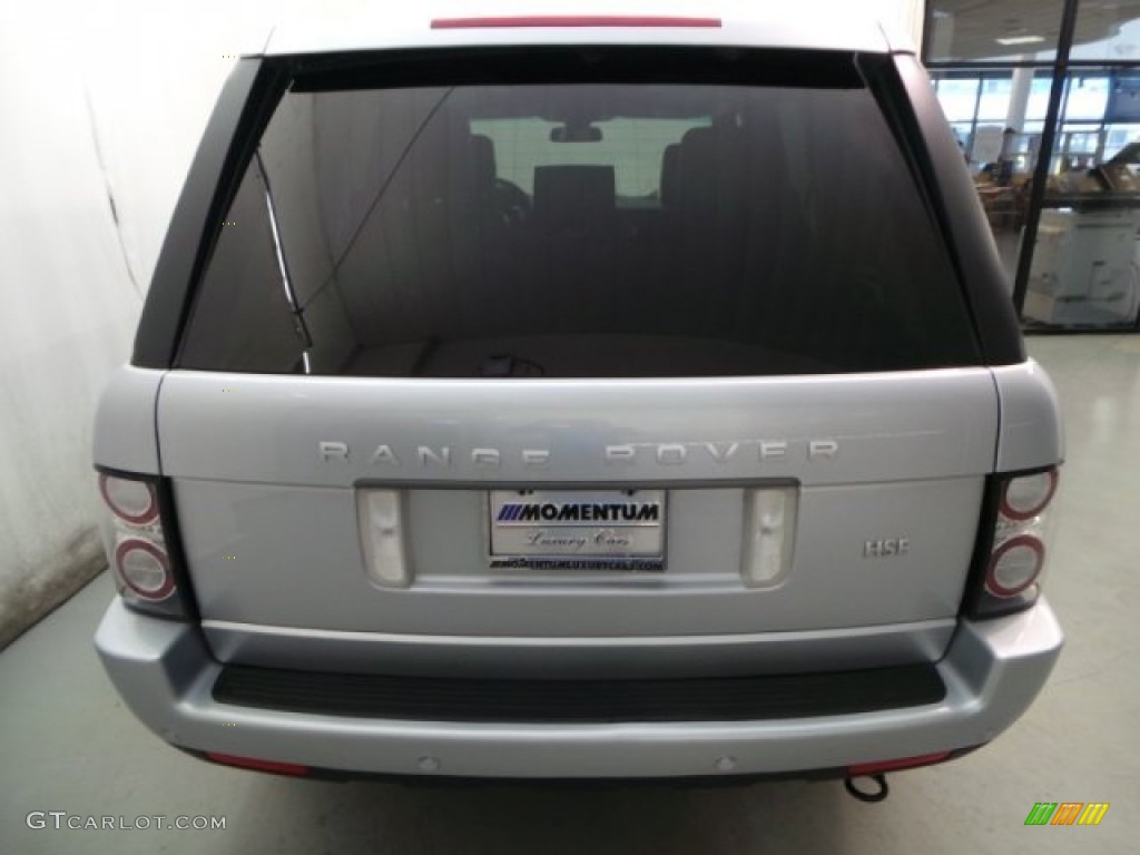 2011 Range Rover HSE - Zermatt Silver Metallic / Jet Black/Jet Black photo #5