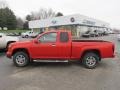 2012 Inferno Orange Metallic Chevrolet Colorado LT Extended Cab 4x4  photo #2