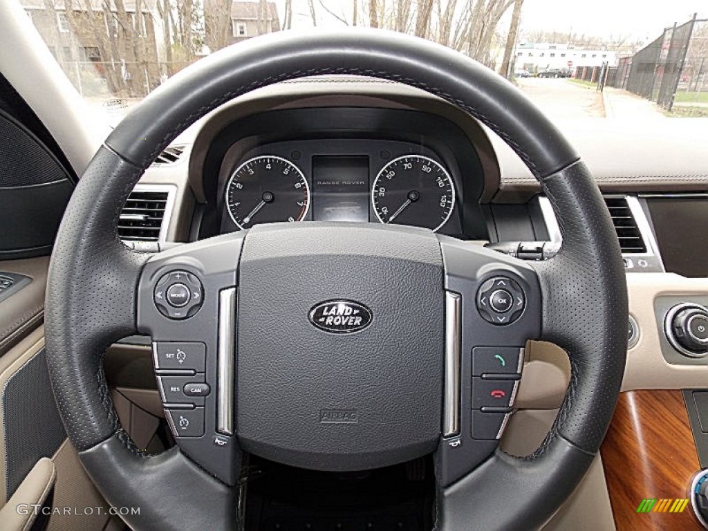 2011 Range Rover Sport HSE LUX - Baltic Blue / Almond/Nutmeg photo #30