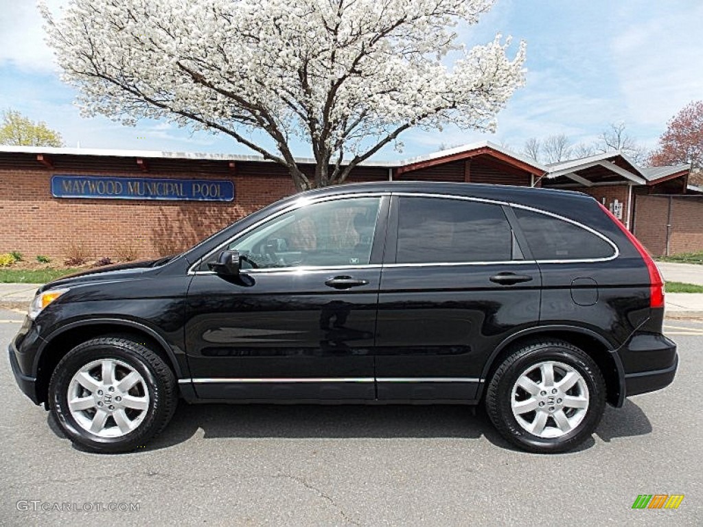 Nighthawk Black Pearl 2008 Honda CR-V EX 4WD Exterior Photo #92769472