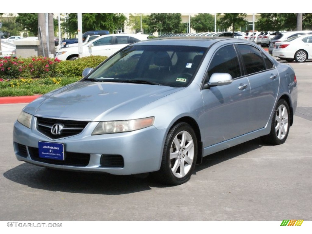 2004 TSX Sedan - Meteor Silver Metallic / Quartz photo #2