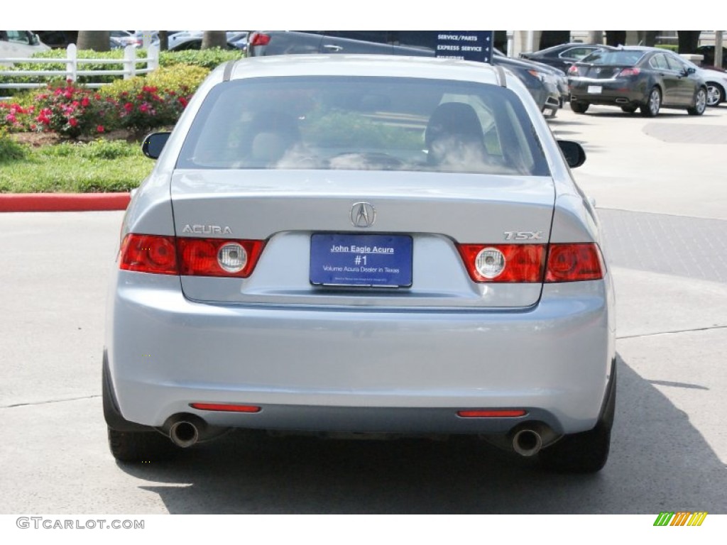 2004 TSX Sedan - Meteor Silver Metallic / Quartz photo #4