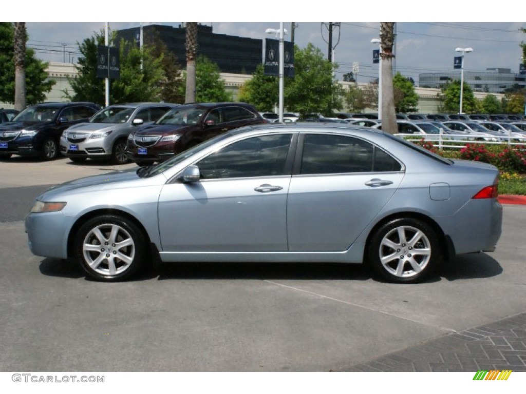 2004 TSX Sedan - Meteor Silver Metallic / Quartz photo #5