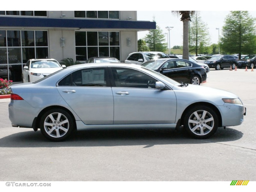 2004 TSX Sedan - Meteor Silver Metallic / Quartz photo #6