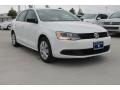 Pure White - Jetta TDI Sedan Photo No. 1