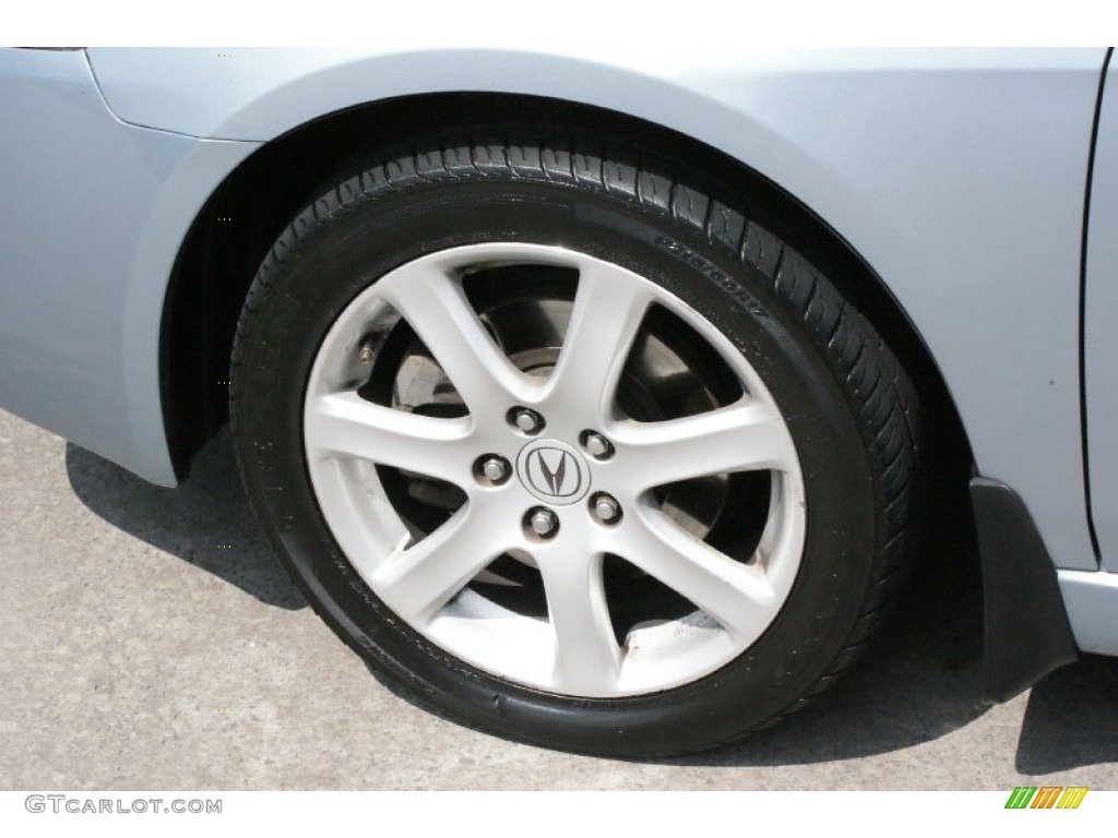 2004 TSX Sedan - Meteor Silver Metallic / Quartz photo #40